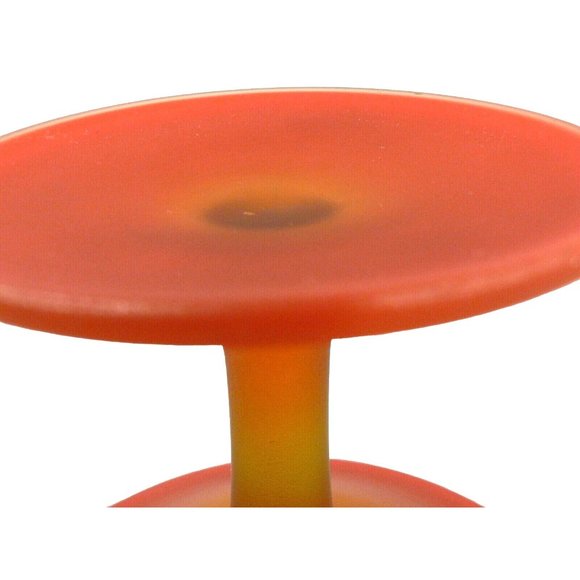 Dish Candy Nut Compote Retro Pedestal Style Matte Finish - Picture 9 of 9